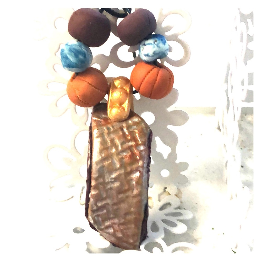 Handmade charm necklace ( louvre Acc)